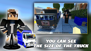 Miniatur truck Sound for MCPE Screenshot 0