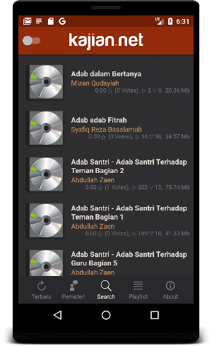 Kajian.net Screenshot 2