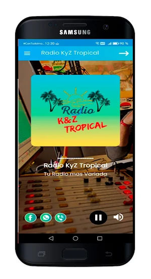 Radio KyZ Tropical Screenshot 1
