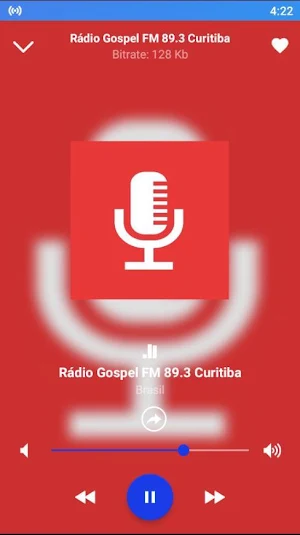 rádio gospel fm 89.3 curitiba Screenshot 0