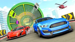 GT Car Stunts: Ramp Car Games Screenshot 1