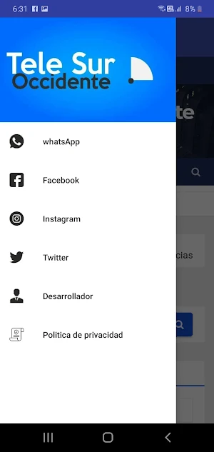 Tele Sur Occidente Screenshot 2