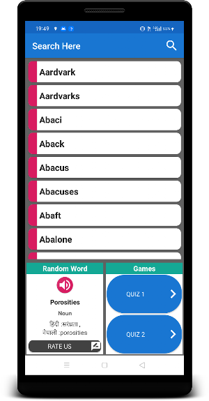 English To Hindi and Nepali Screenshot 0