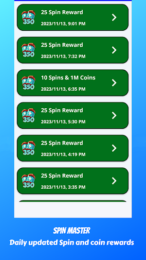 Spins Master: Spin Link Reward Screenshot 2
