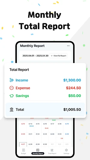 Money Tracker - Easy Budgeting Screenshot 2