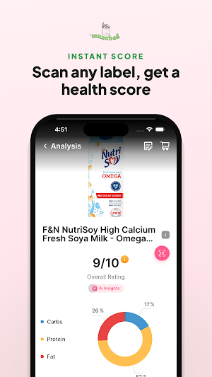 Munched: Nutrition Scanner Screenshot 0