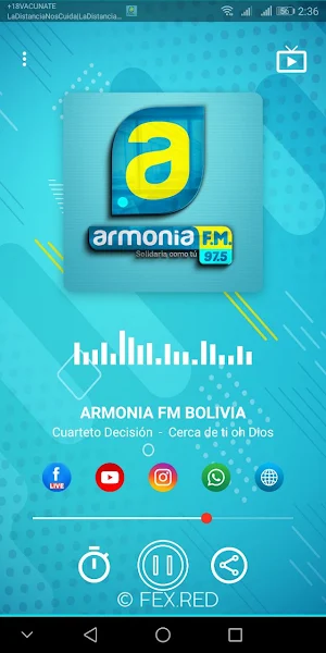 ARMONIA FM BOLIVIA Screenshot 1