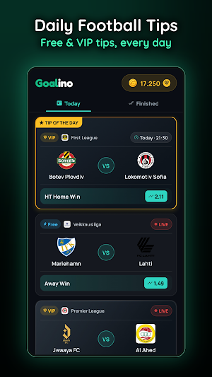 Goalino - Football Predictions Screenshot 0