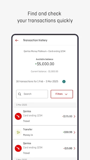 Qantas Money Credit Cards Screenshot 3