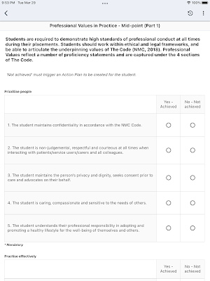 MyProgress @MU Screenshot 3
