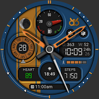 DB044 Hybrid Watch Face