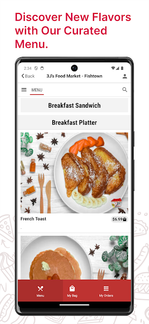 3J's Food Market Screenshot 1