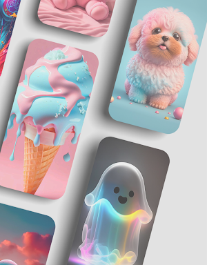 Aesthetic 3d  Wallpapers Screenshot 2