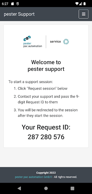 pester support Screenshot 1