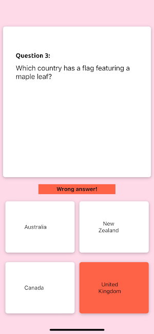 MissQuiz - Quiz & Trivia game Screenshot 3