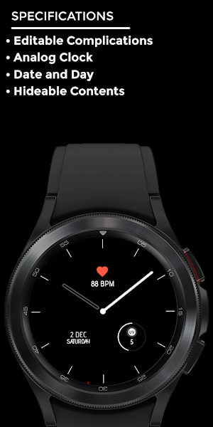 Betanight - watch face Screenshot 3