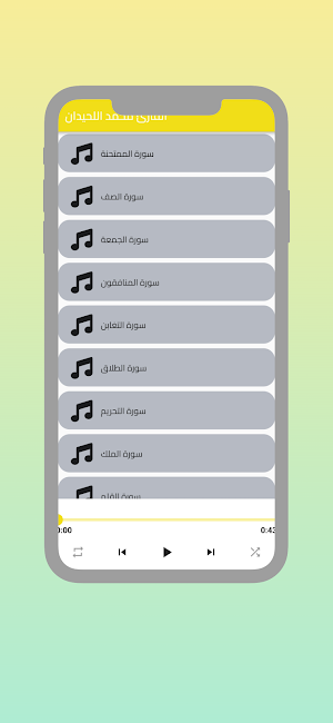 mp3 القارئ خالد الجليل Screenshot 2