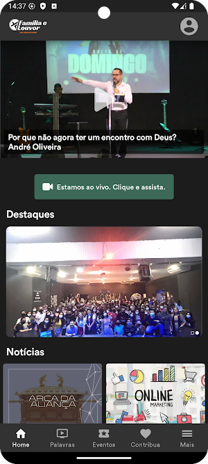 Família app Screenshot 0