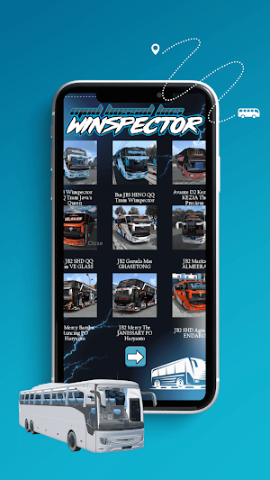 Mod Bussid Bus Winspector Screenshot 1