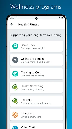 CareFirst WellBeing Screenshot 2