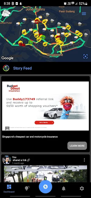 Singapore TrafficKing Screenshot 0