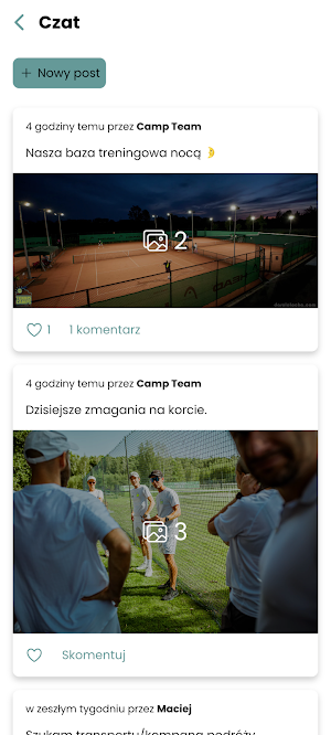 tenniscamps Screenshot 1