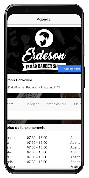 Barbearia Erdeson Barber Shop Screenshot 1
