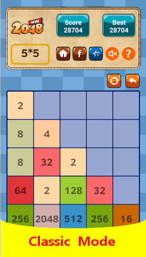 2048 puzzle Screenshot 3