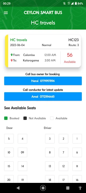 Ceylon SMART Bus Screenshot 2