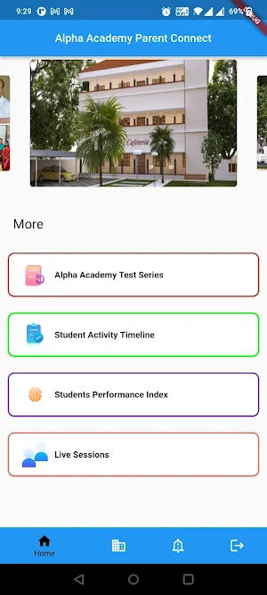Alpha Academy Parent Connect Screenshot 1