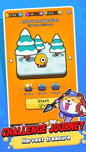 King of Bag:Hero Fight Screenshot 1