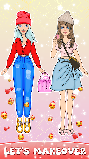 DIY Paper Doll Diary Dressup Screenshot 2