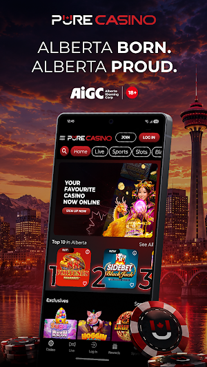 Pure Casino Online Screenshot 0