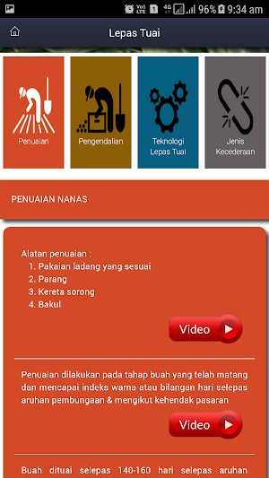 MARDI myNanas Screenshot 3