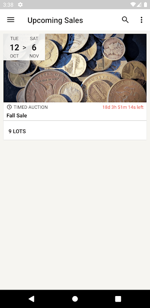 Original US Coins Auctions Screenshot 0