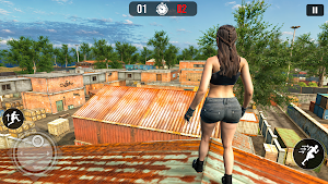 Going Up Rooftop Parkour Race Screenshot 3