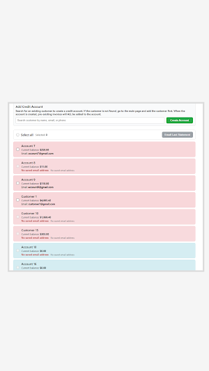 Landscaper Invoice App Screenshot 1