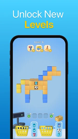 Supermarket Sort 3D: Puzzle Screenshot 3