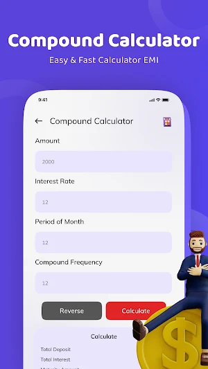 BoLoan: EMI Loan Calculator Screenshot 3