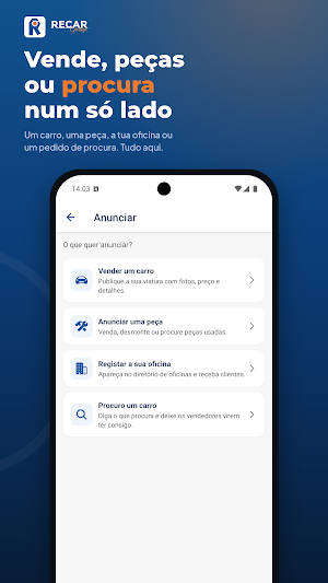 RecarGarage: Peças e Desmanche Screenshot 2