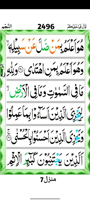 Surah Najm Screenshot 3