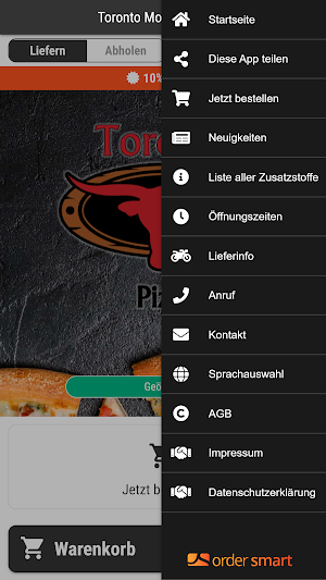 Toronto Moussas Pizza Screenshot 2