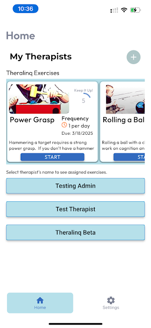 Theralinq Screenshot 1
