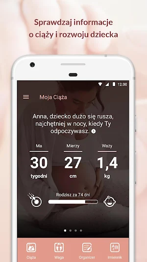 Moja ciąża z eDziecko.pl - porady i wiedza w ciąży Screenshot 0
