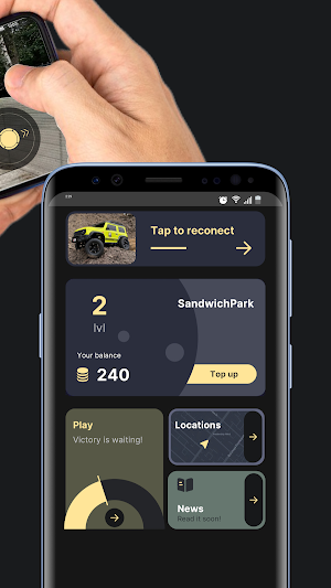 Sandwich Park — RC Cars Online Screenshot 2