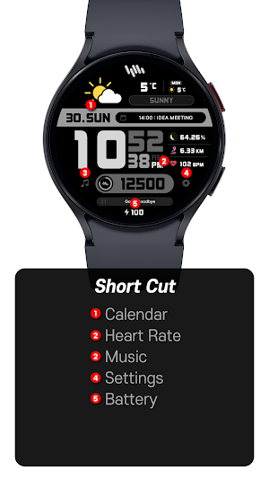 SamWatch Color G Screenshot 2