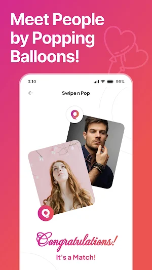 Pop the Ballon Dating App Screenshot 0