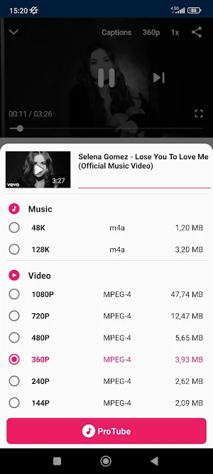 Play Mp3 Mp4 Downloader Screenshot 1