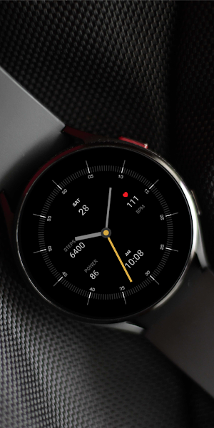 Minimal 53 Hybrid Watch Face Screenshot 2