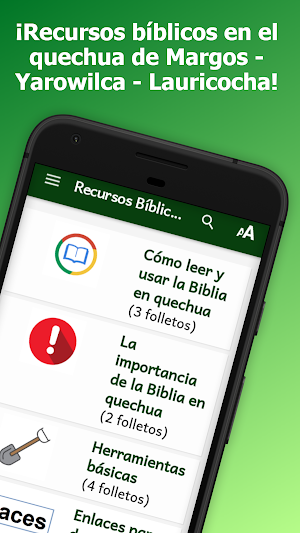 Bible Margos Quechua Screenshot 0